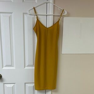 NWT Absolutely Love It Ring Spaghetti Strap Sleeveless Bodycon Deess